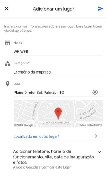 Localização WB Web Localização WB Web